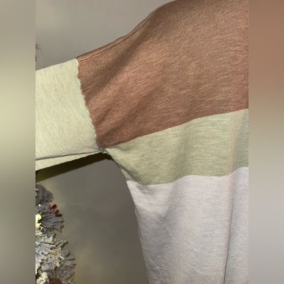 Madewell Palmdale Pullover Sweater in Colorblock Stripe size - Picture 5 of 12